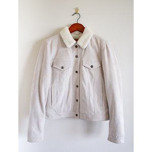 Levi's Women's Goat Suede Sherpa Trucker Jacket